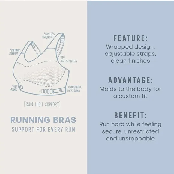 - Adidas TLRD Impact Luxe Training High-Support Bra large