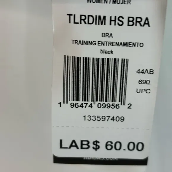 - Adidas TLRD Impact Luxe Training High-Support Bra large