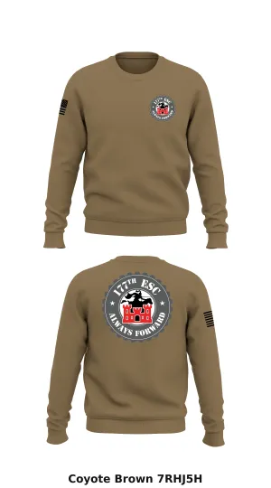 177th Engineer Support Company  Store 1 Core Men's Crewneck Performance Sweatshirt - 7RHJ5H