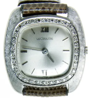 1950s LeCoultre Gold & Diamond Watch