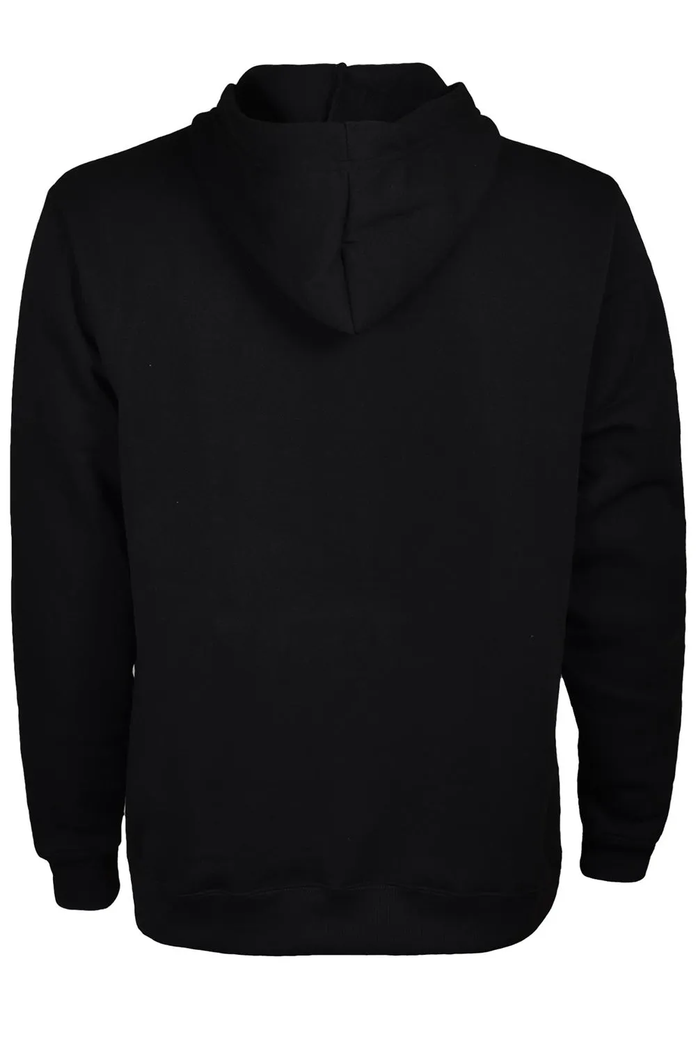 2 Pack True Face Plain Polycotton Pullover Hoodie