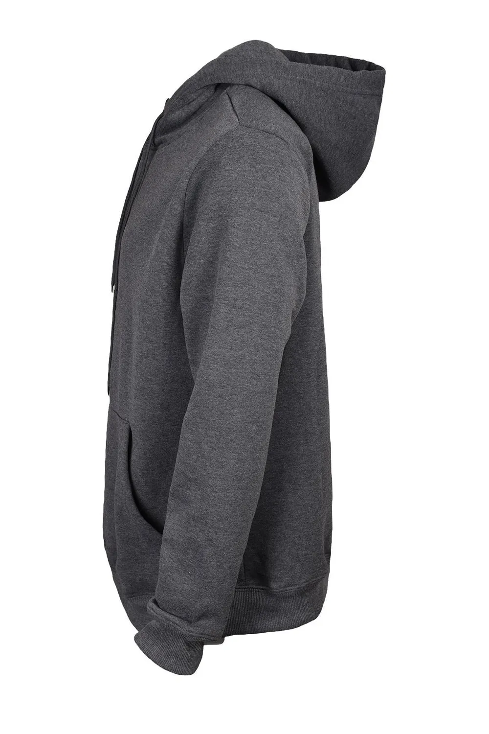 2 Pack True Face Plain Polycotton Pullover Hoodie