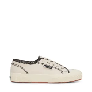 2294 Drill Overlock Stitching Sneakers - Raw Off White