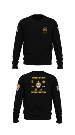 3666th Support Maintenance Company Store 1 Store 2 Core Men's Crewneck Performance Sweatshirt - 76317663017