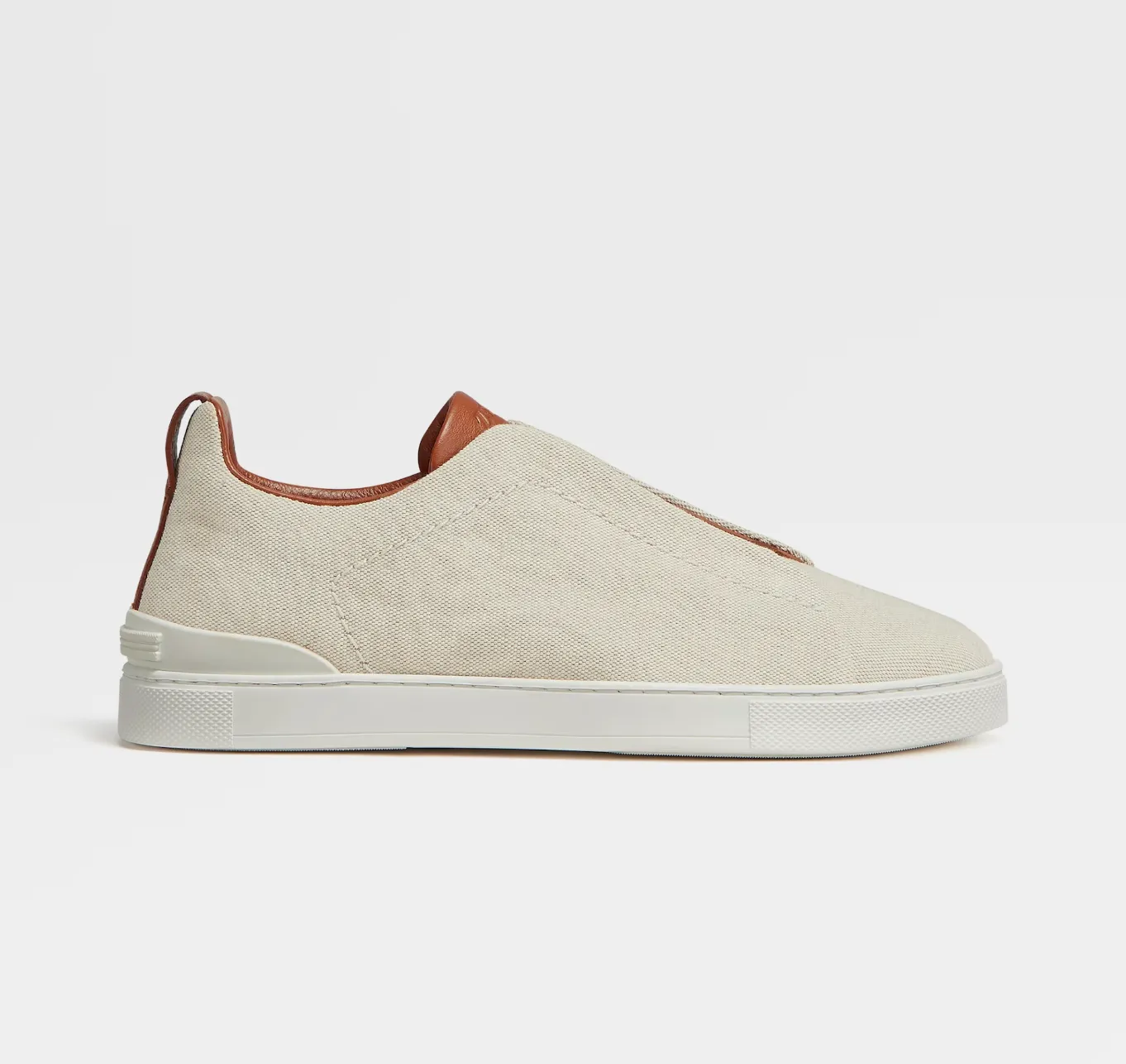 $790 ERMENEGILDO ZEGNA - COUTURE "Triple Stitch" Sneakers - 12 US (45 EU)
