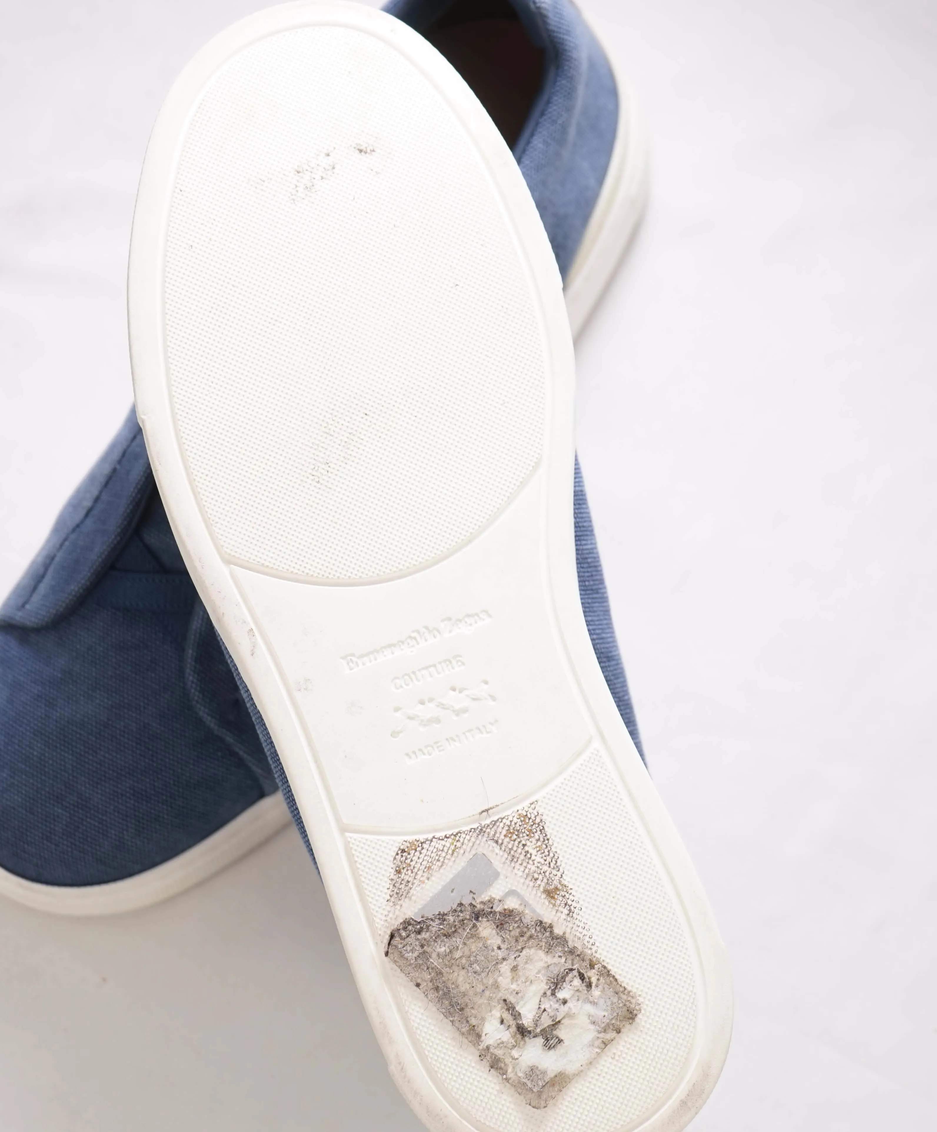 $790 ERMENEGILDO ZEGNA - COUTURE "Triple Stitch" Sneakers - 9 US (42 EU)