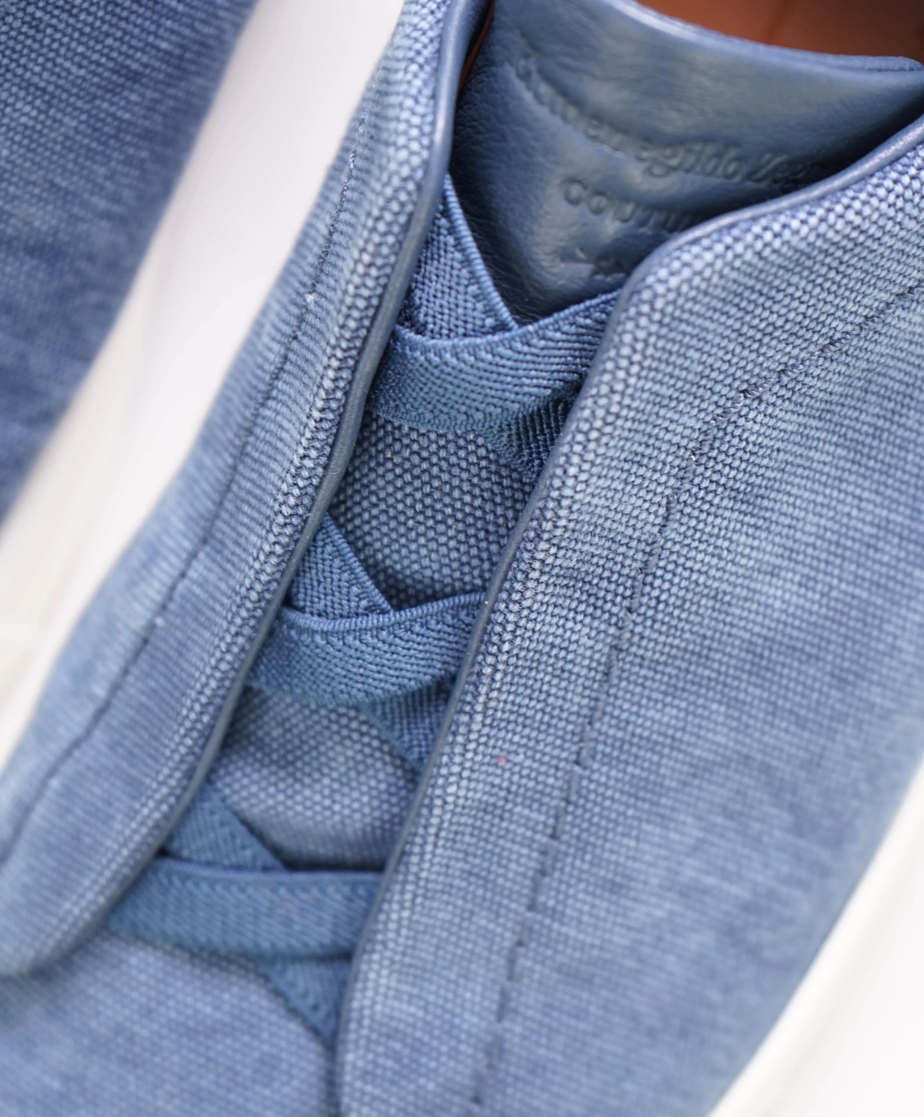 $790 ERMENEGILDO ZEGNA - COUTURE "Triple Stitch" Sneakers - 9 US (42 EU)