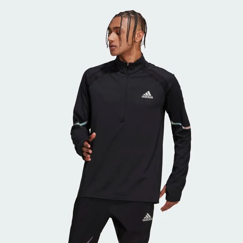 adidas Everydayrun Half-Zip Men's Sweatshirt