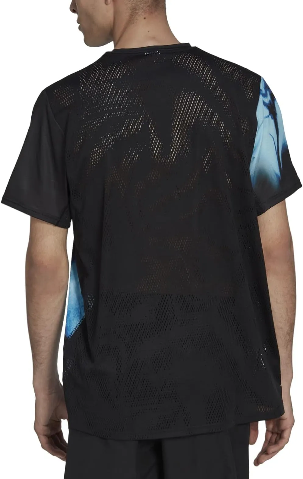 adidas Fast Short Sleeve Mens Running Top - Black