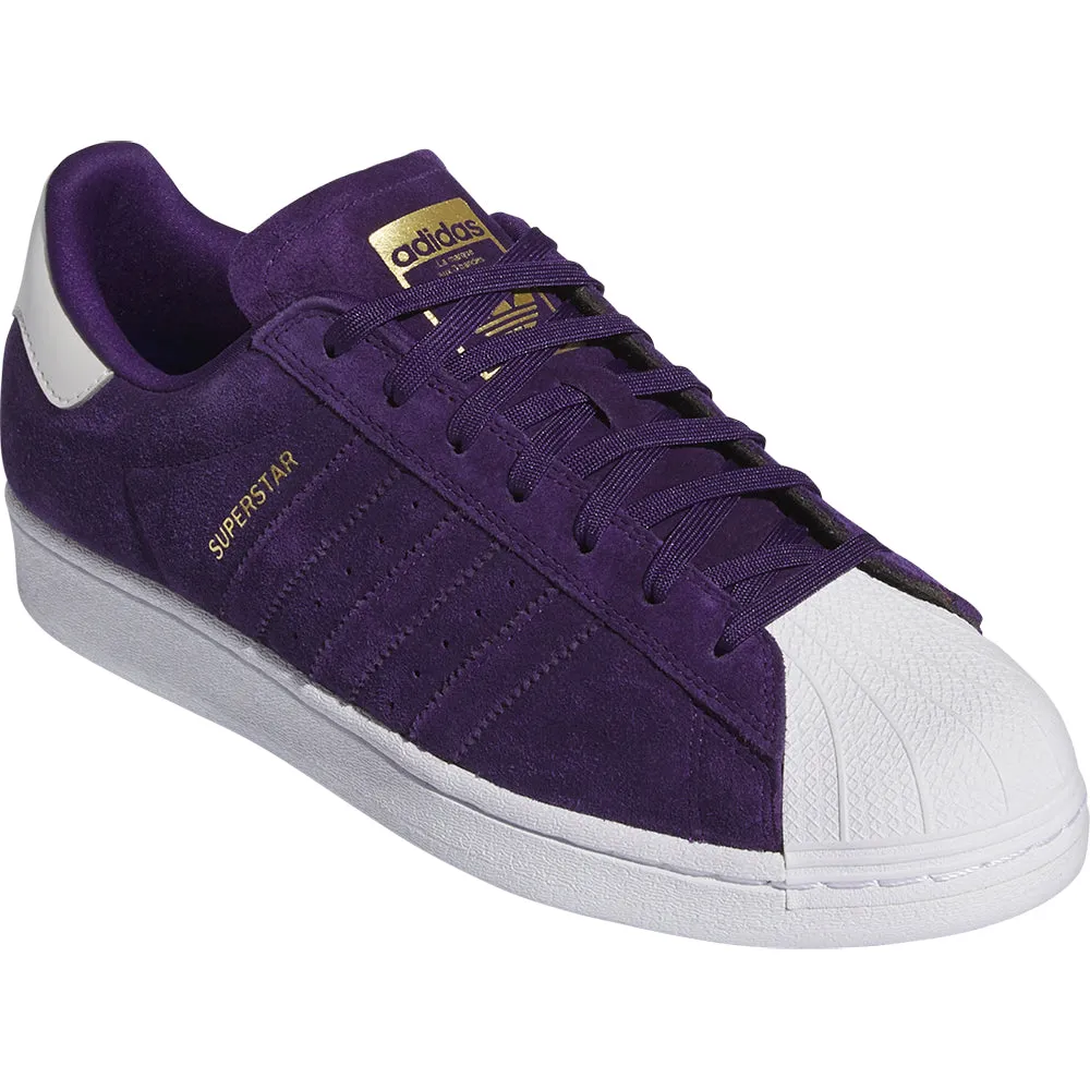 adidas Superstar ADV Shoes Collegiate Purple/Zero Metallic/Gold Metallic