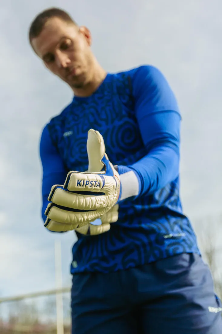 Adult Gloves F500 Viralto Shielder - White/Blue