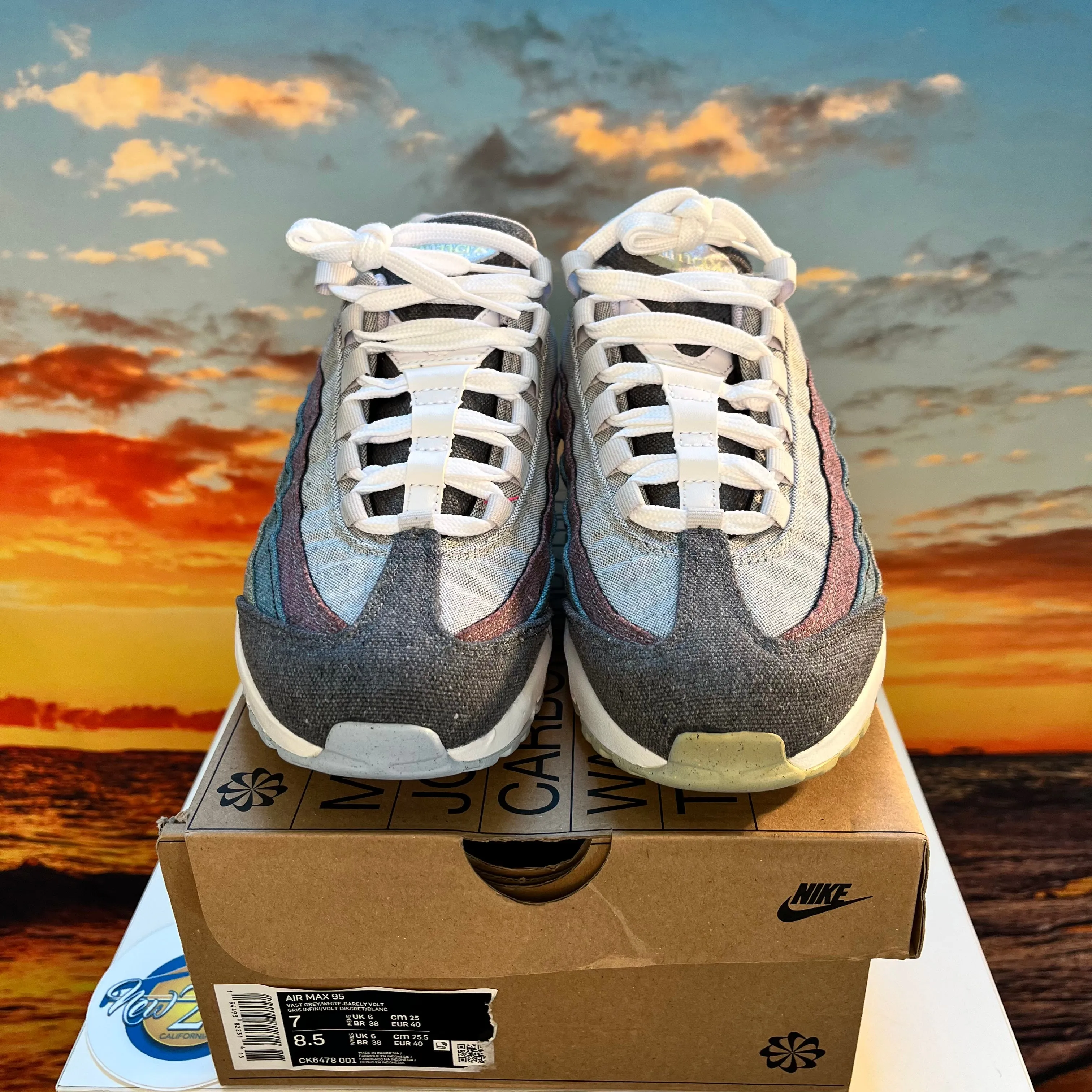 Air Max 95 Recycled Canvas Grind/Vast grey