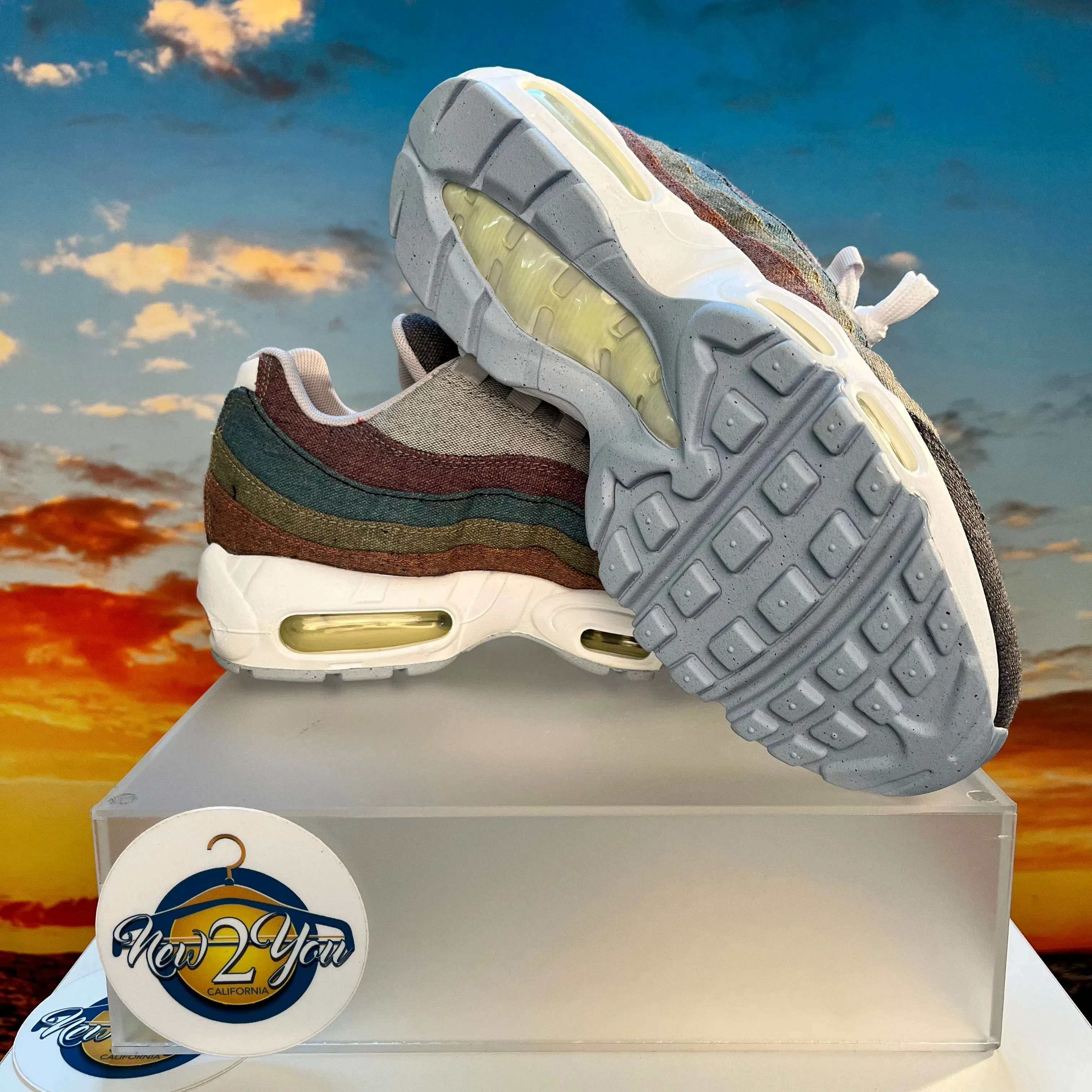 Air Max 95 Recycled Canvas Grind/Vast grey