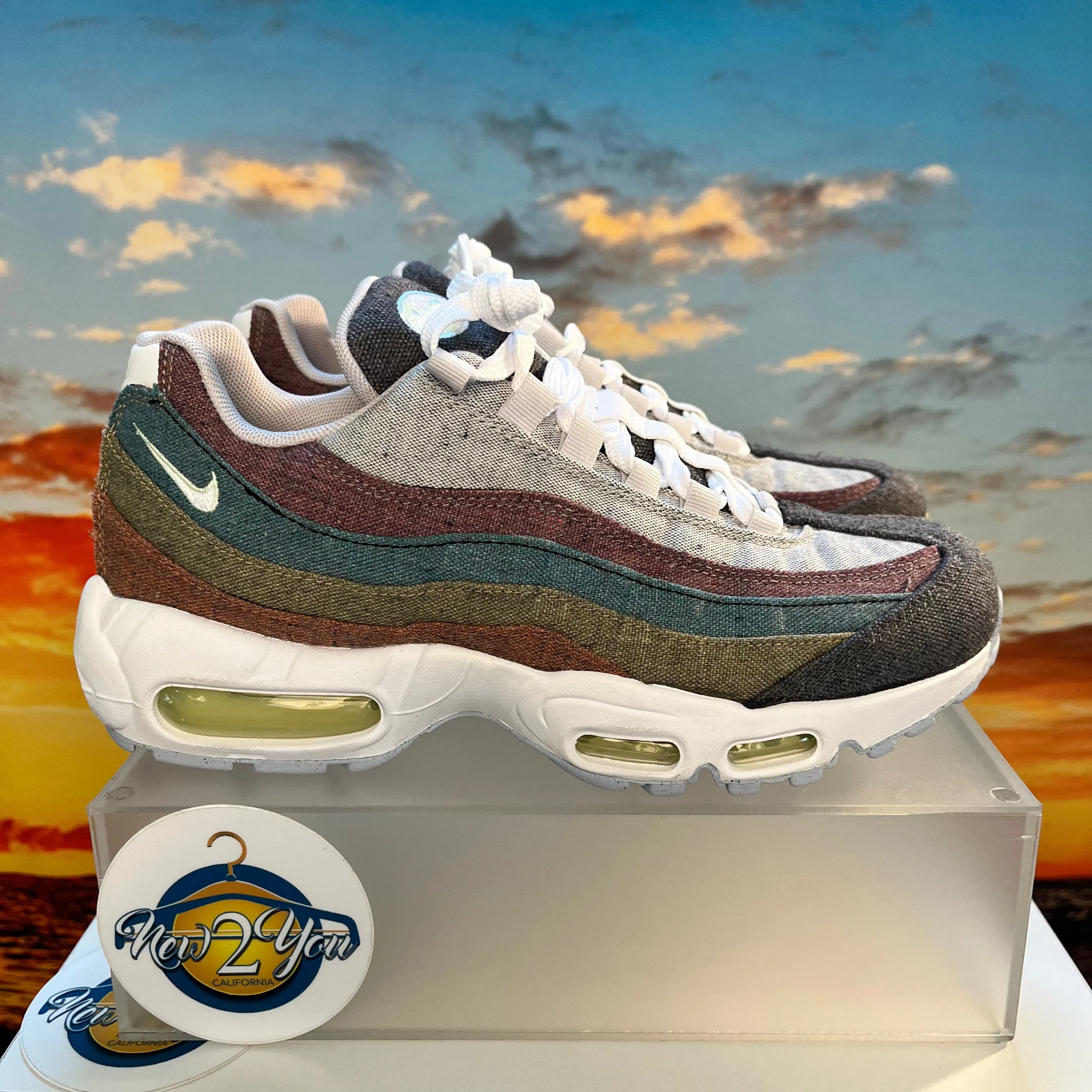 Air Max 95 Recycled Canvas Grind/Vast grey