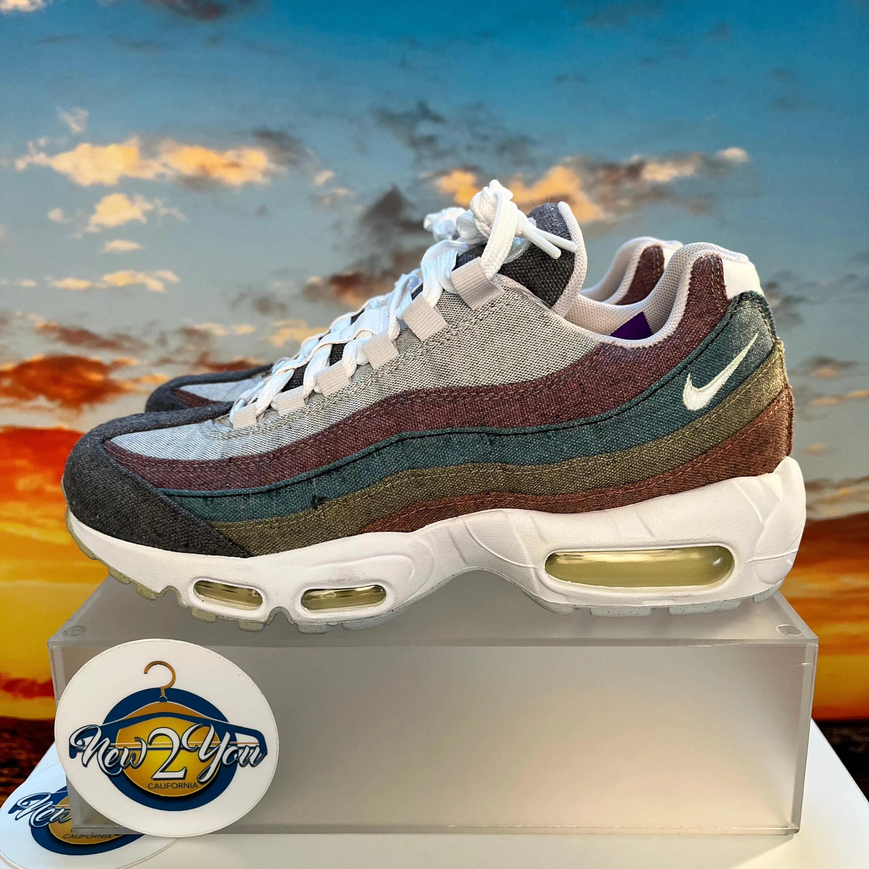 Air Max 95 Recycled Canvas Grind/Vast grey