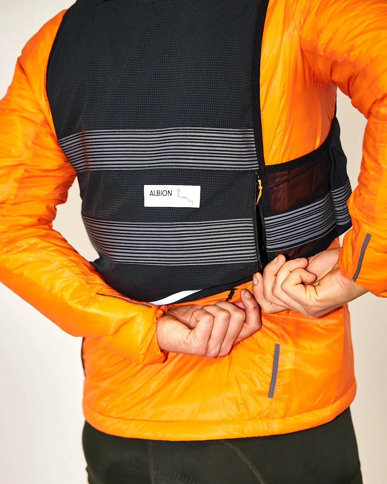 ALBION Visibility Cargo Vest - Black/Reflective