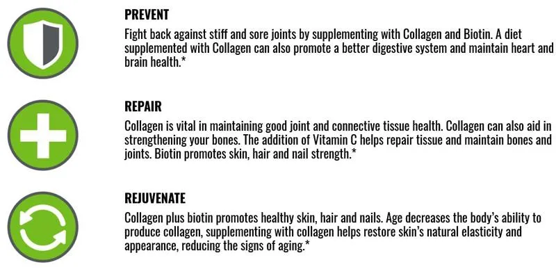 Allmax Nutrition Collagen   Biotin, 440g
