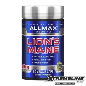 Allmax Nutrition Lion's Mane, 60 V-Caps