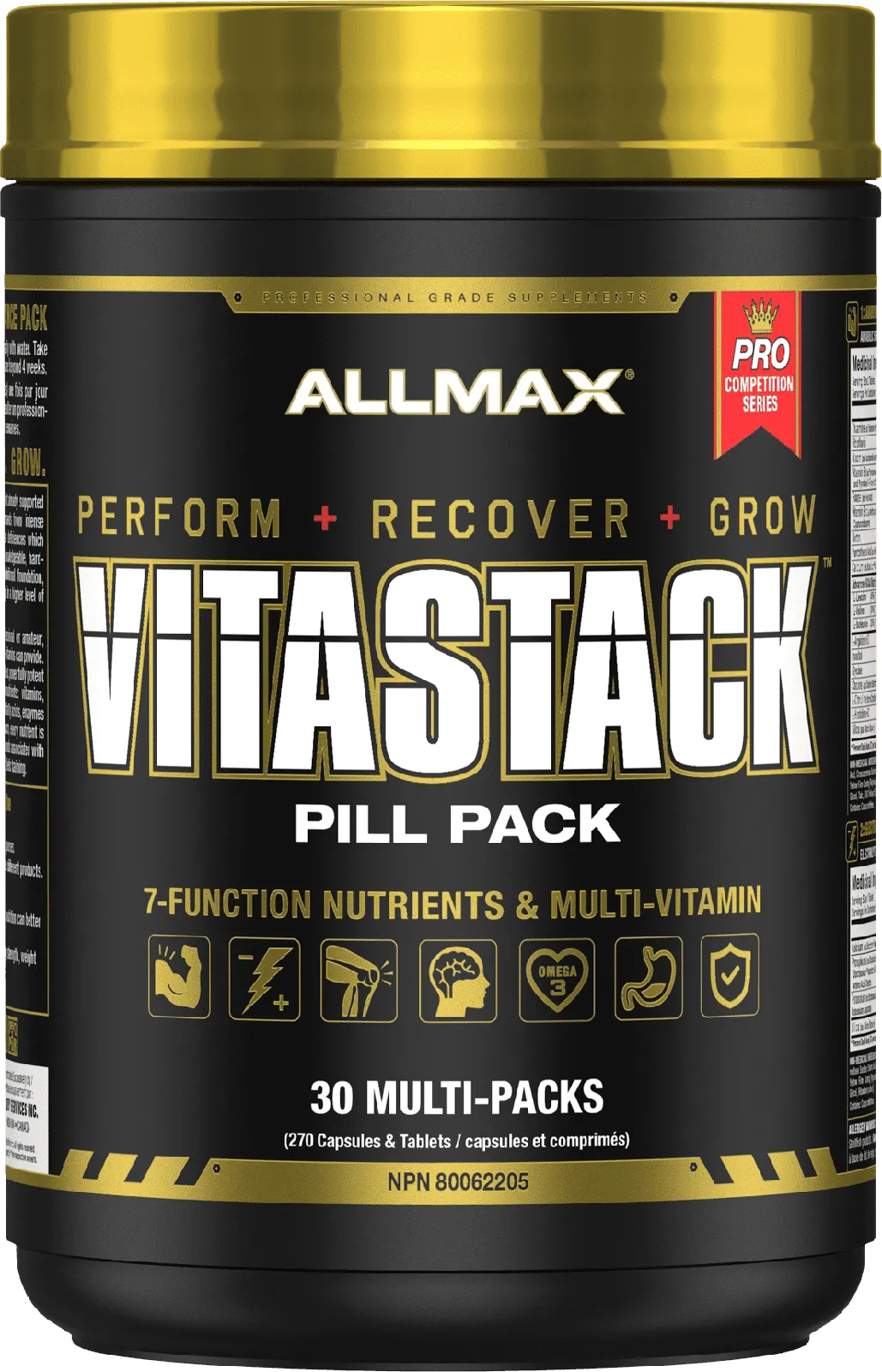 ALLMAX Vitastack Pill Pack (30 Packs)