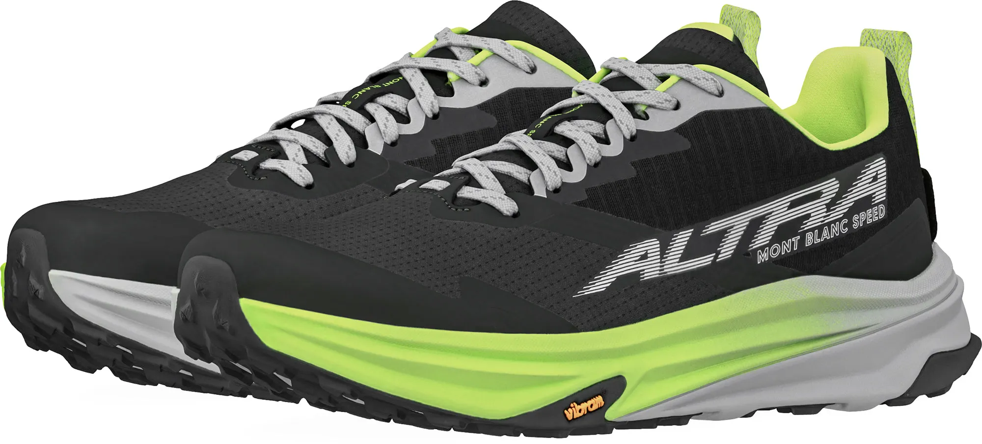 Altra Mont Blanc Speed Mens Trail Running Shoes - Black