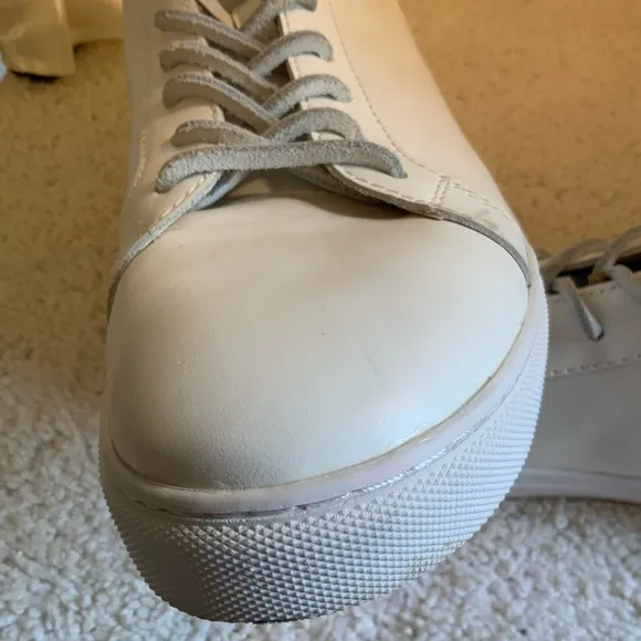 AMERICAN EAGLE OUTFITTERS MENS LEATHER HITOP SNEAKERS