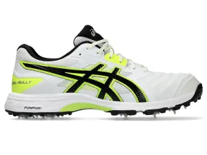 Asics Gel-Gully 7 Men's Cricket Shoe | White/Safety Yellow