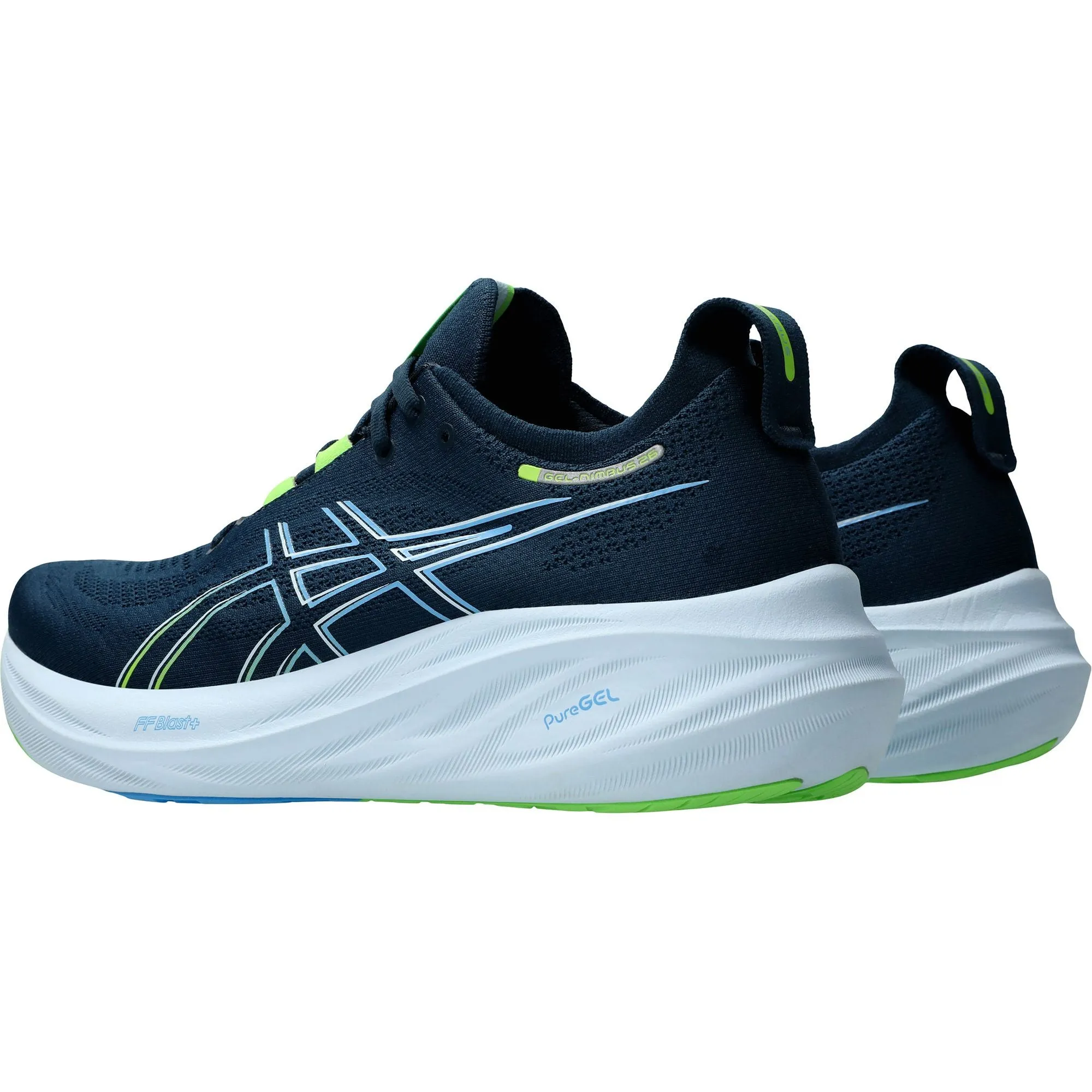 Asics Gel Nimbus 26 Mens Running Shoes - Blue