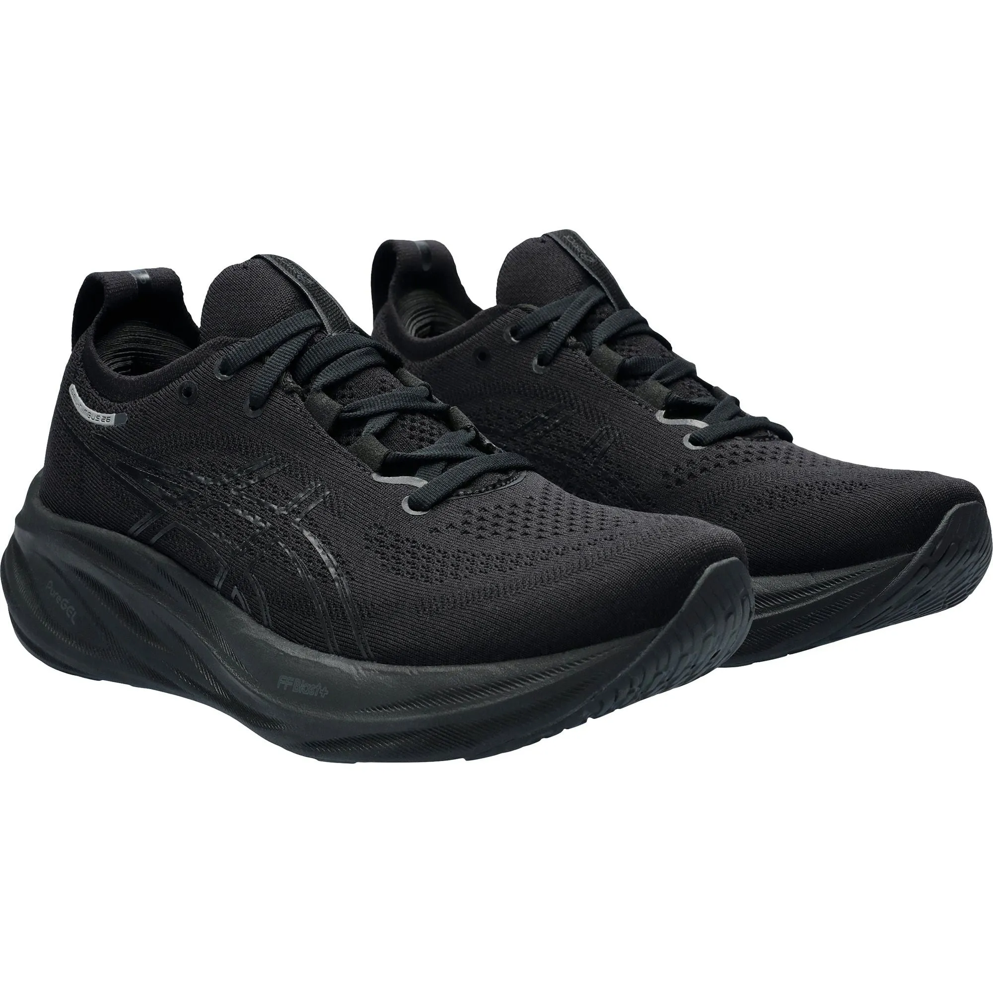 Asics Gel Nimbus 26 Womens Running Shoes - Black