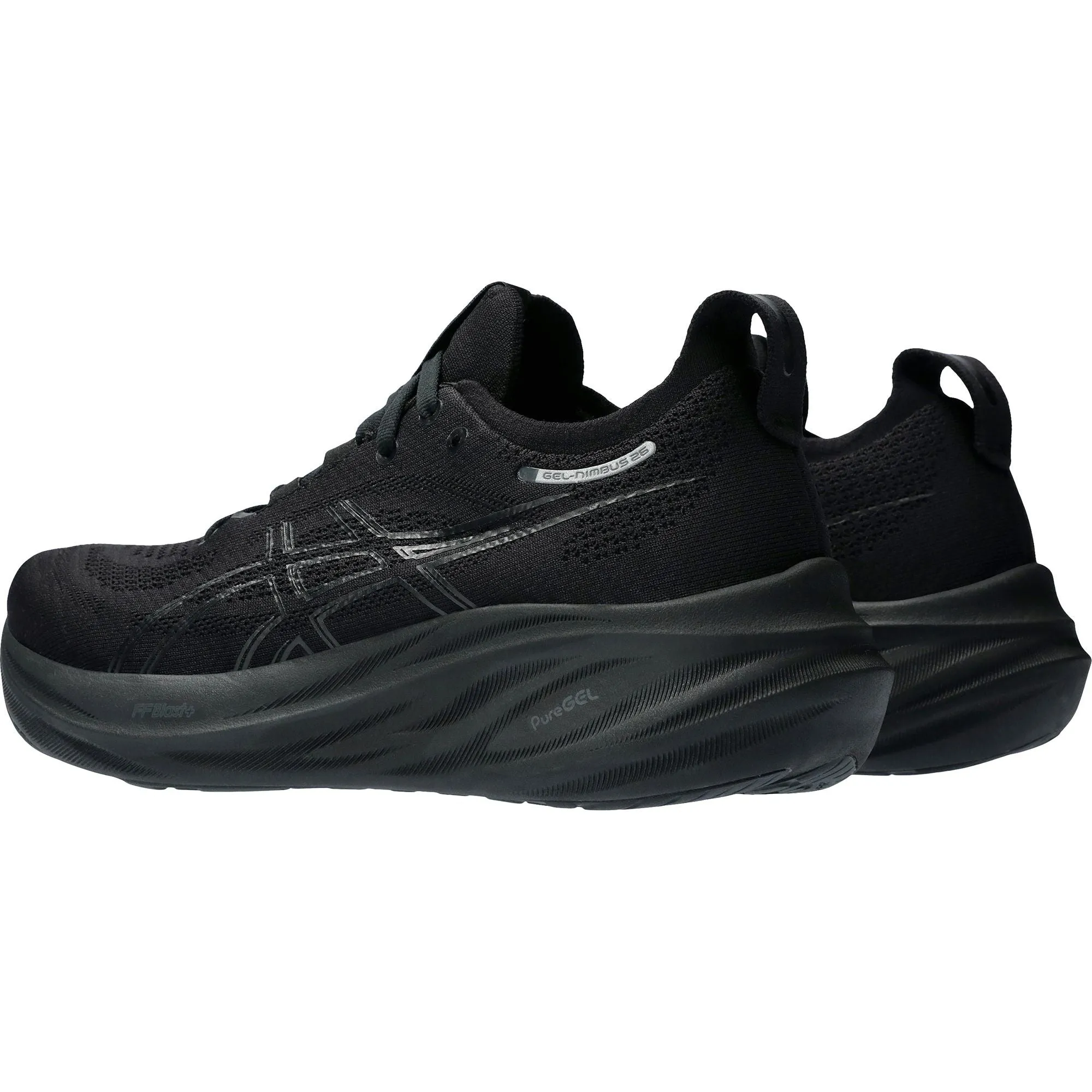 Asics Gel Nimbus 26 Womens Running Shoes - Black