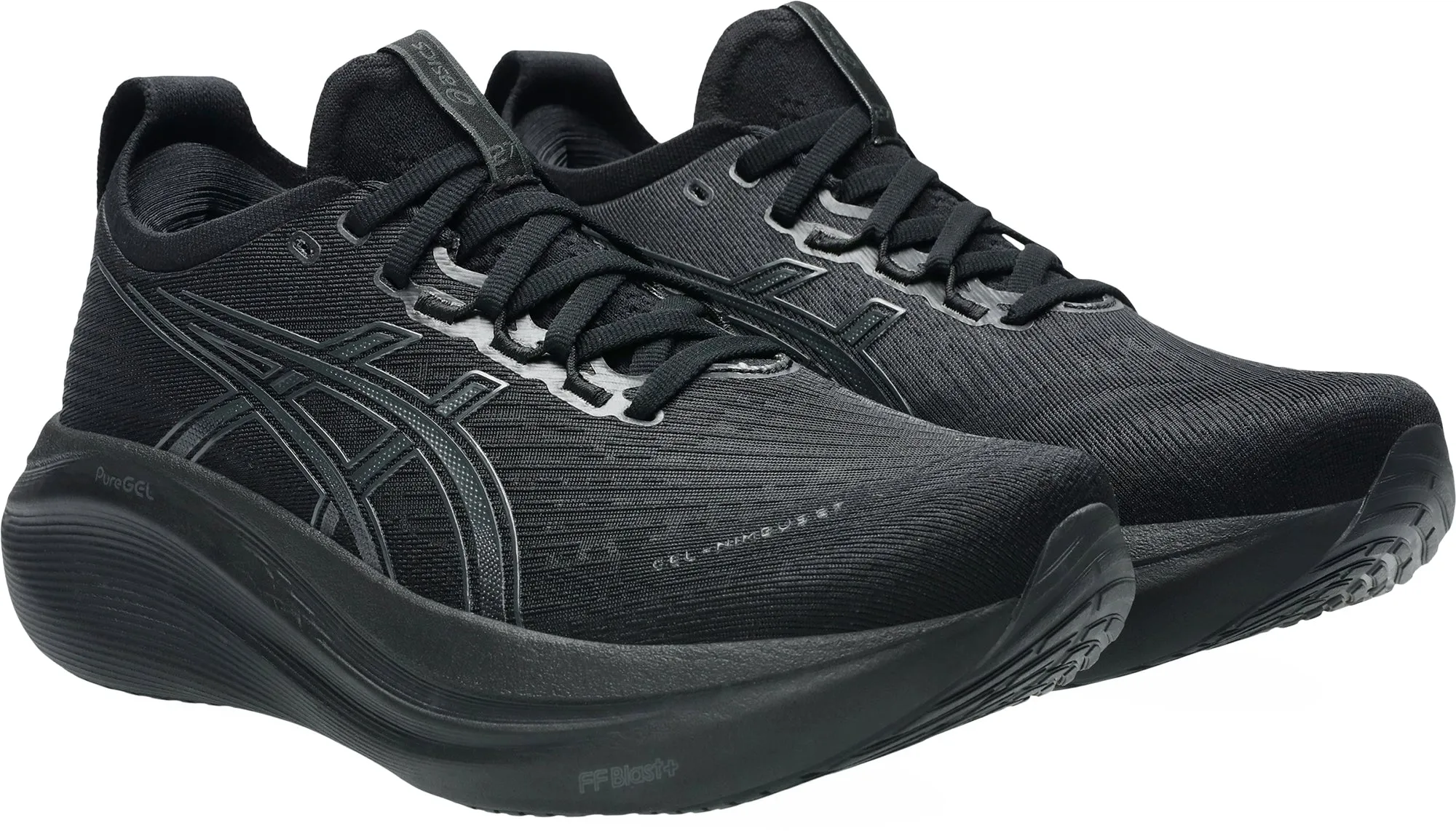 Asics Gel Nimbus 27 Womens Running Shoes - Black