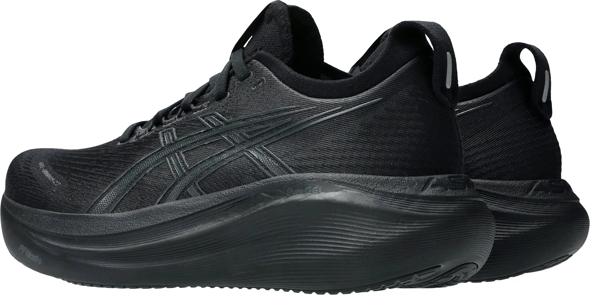 Asics Gel Nimbus 27 Womens Running Shoes - Black