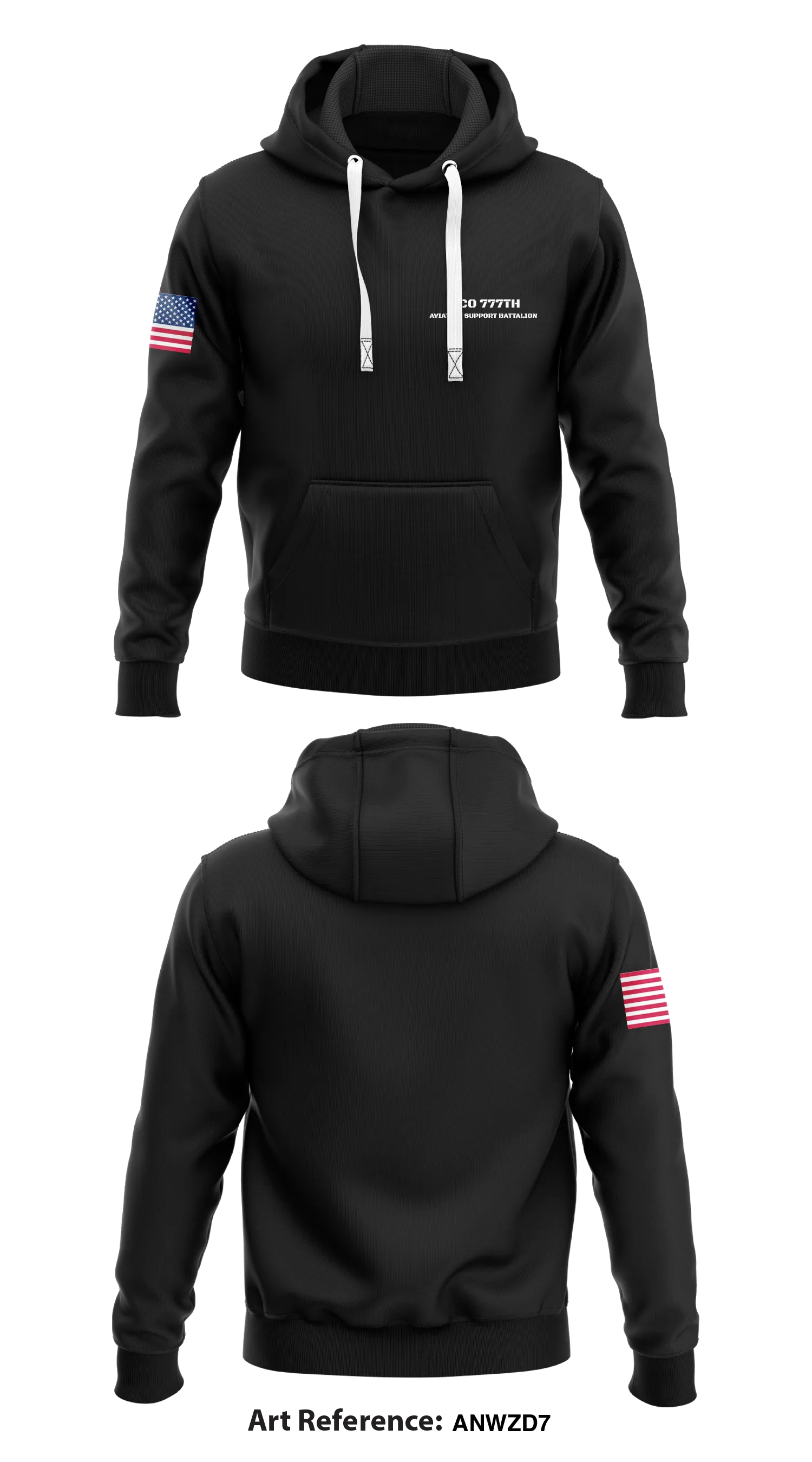 B Co 777th Aviation Support Battalion Store 1  Core Men's Hooded Performance Sweatshirt - aNWZD7