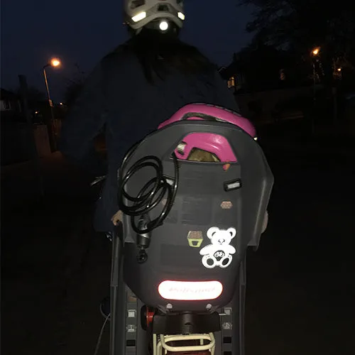 Baby on Bike - Child Bike Seat Reflective Stickers - Diamond