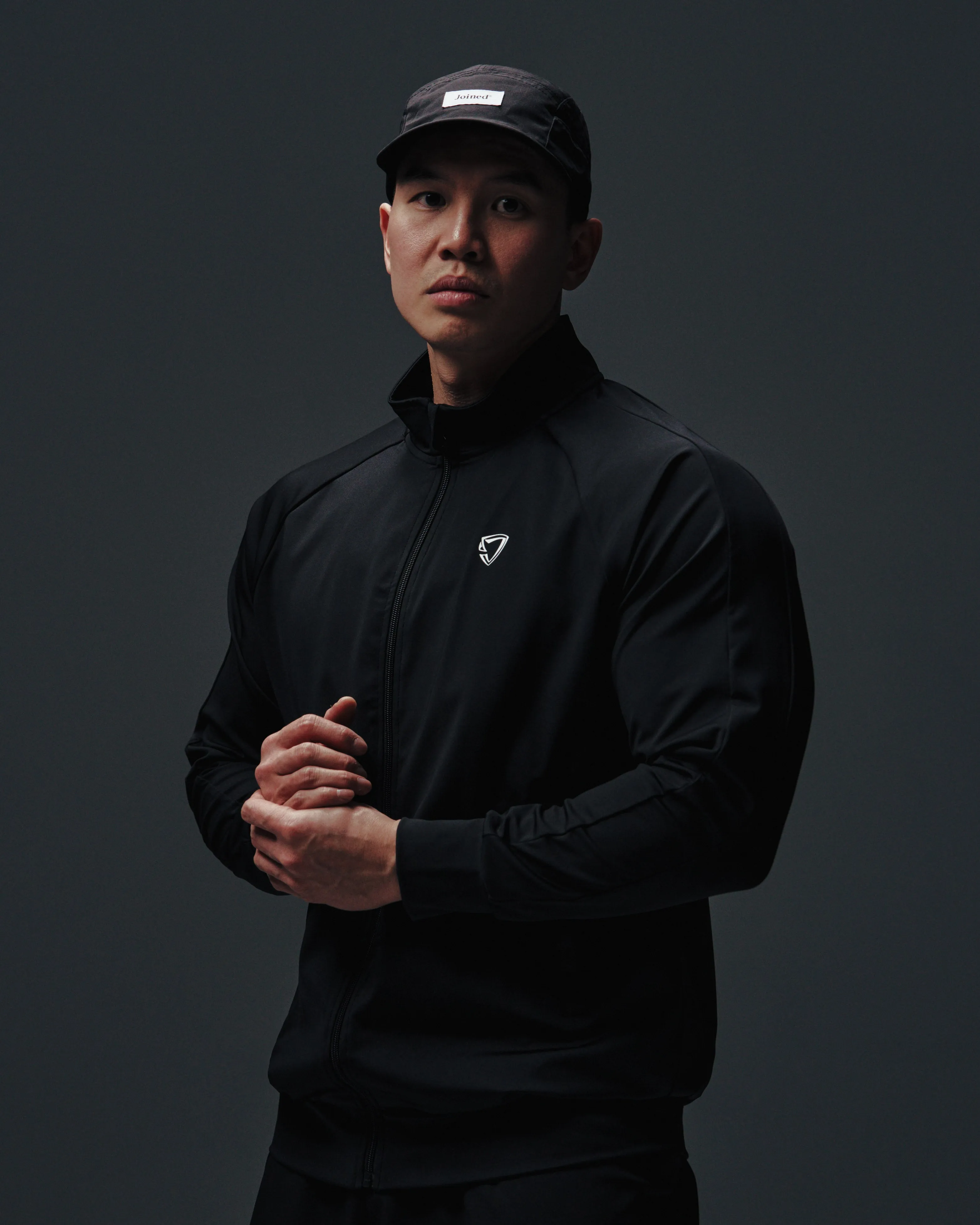 Badge Stripe Zip-Up