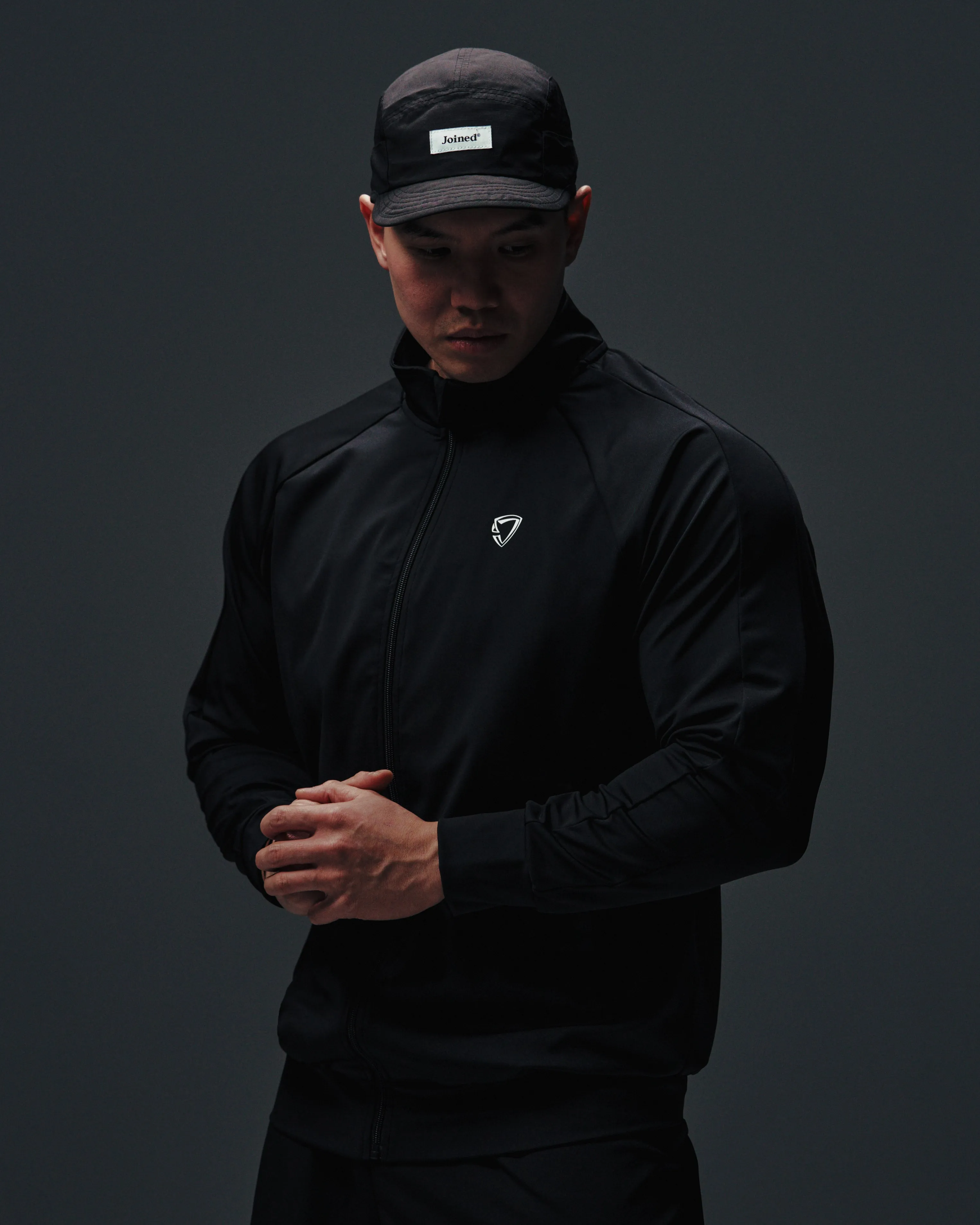 Badge Stripe Zip-Up