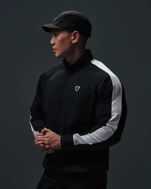 Badge Stripe Zip-Up
