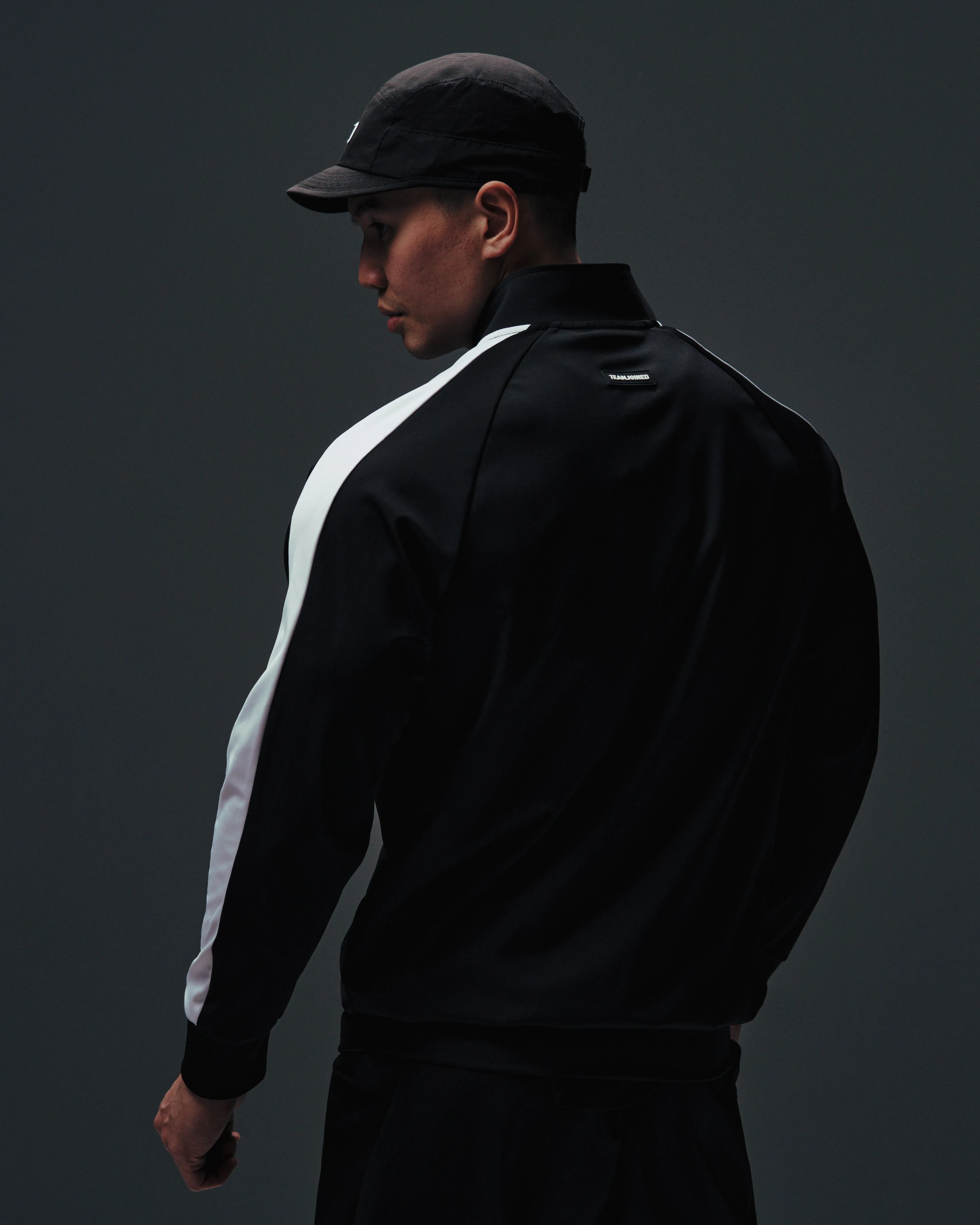 Badge Stripe Zip-Up
