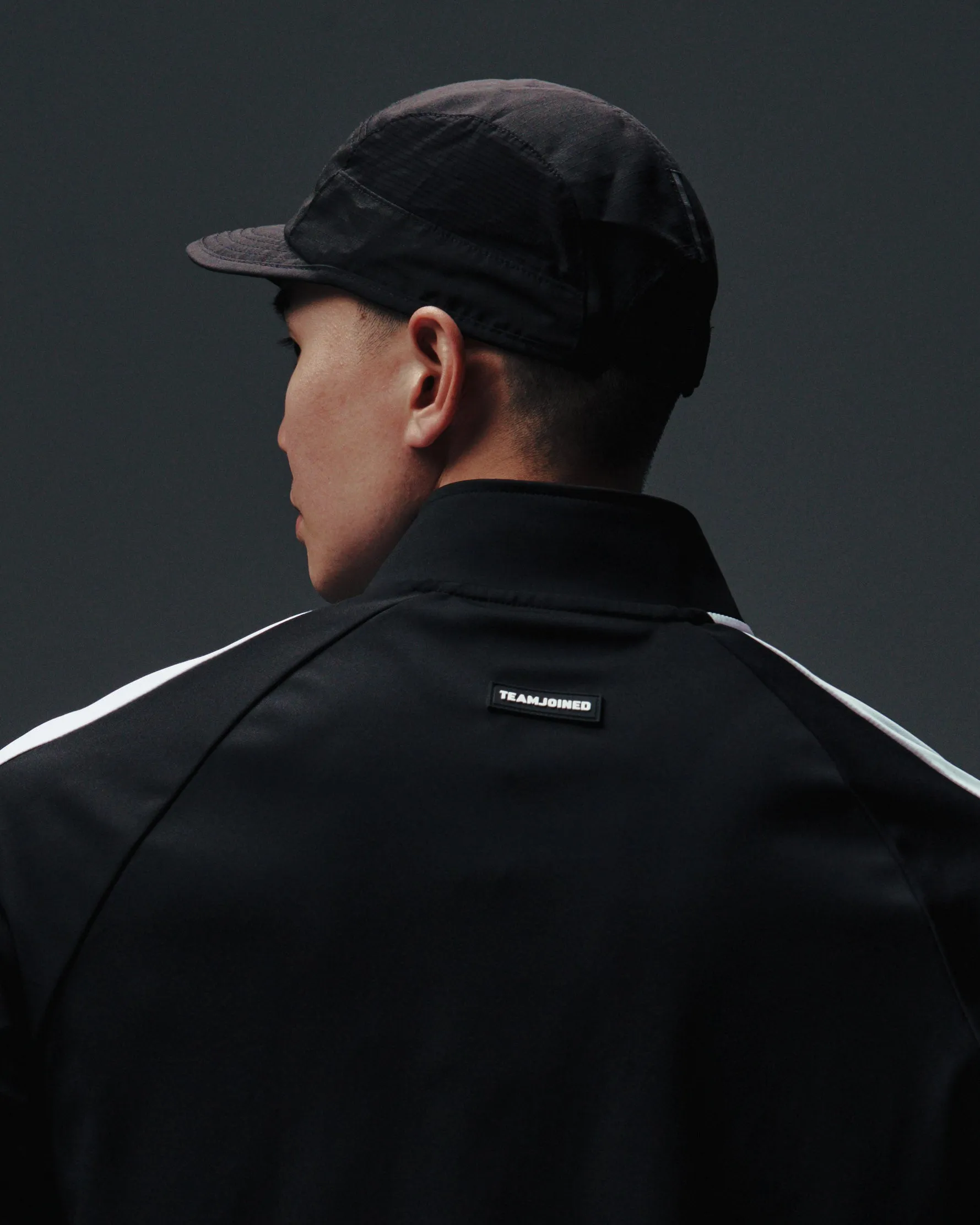 Badge Stripe Zip-Up