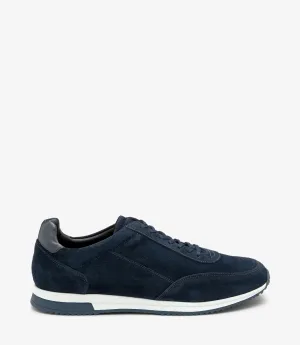 Bannister Navy Suede