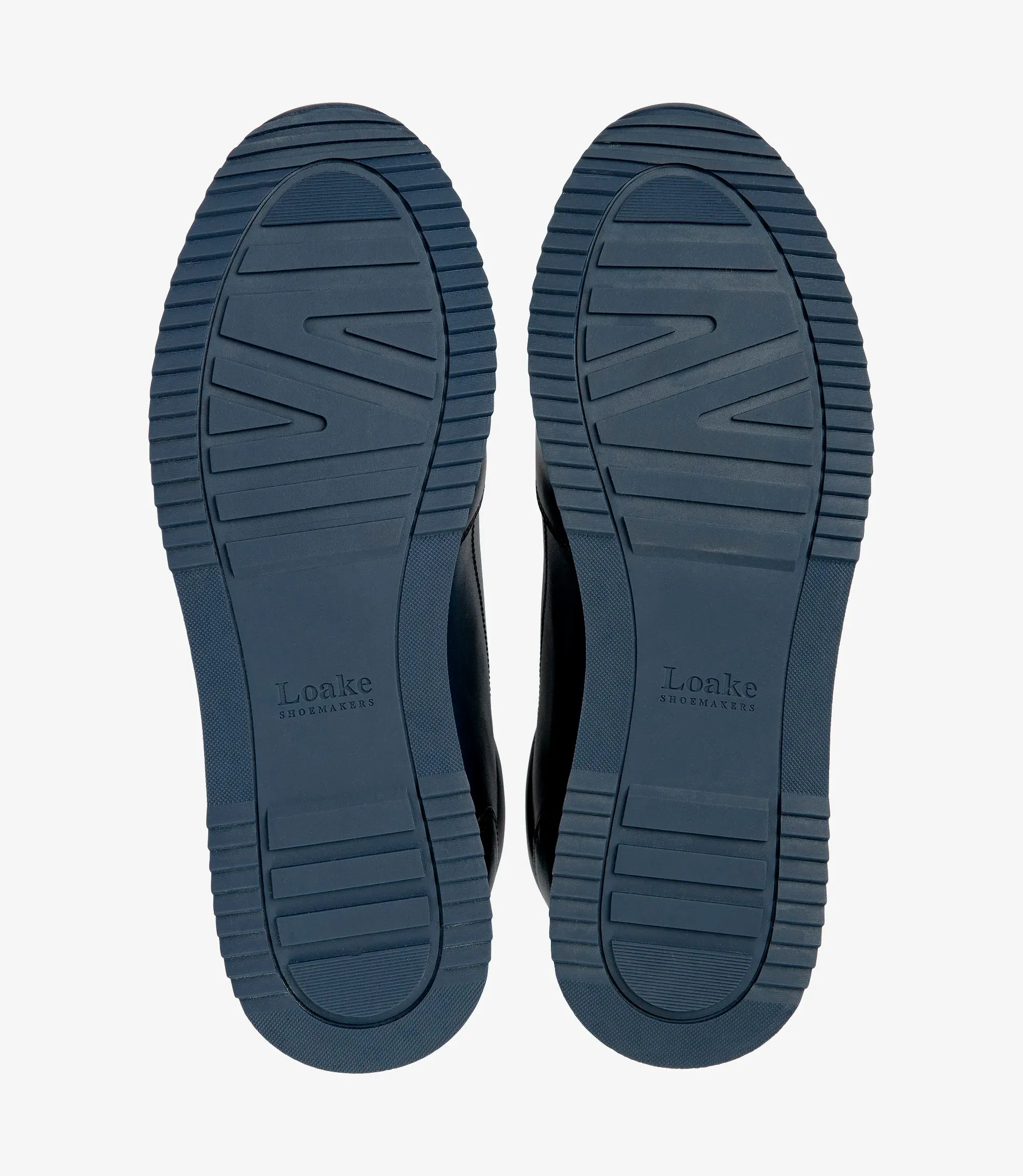 Bannister Navy Suede