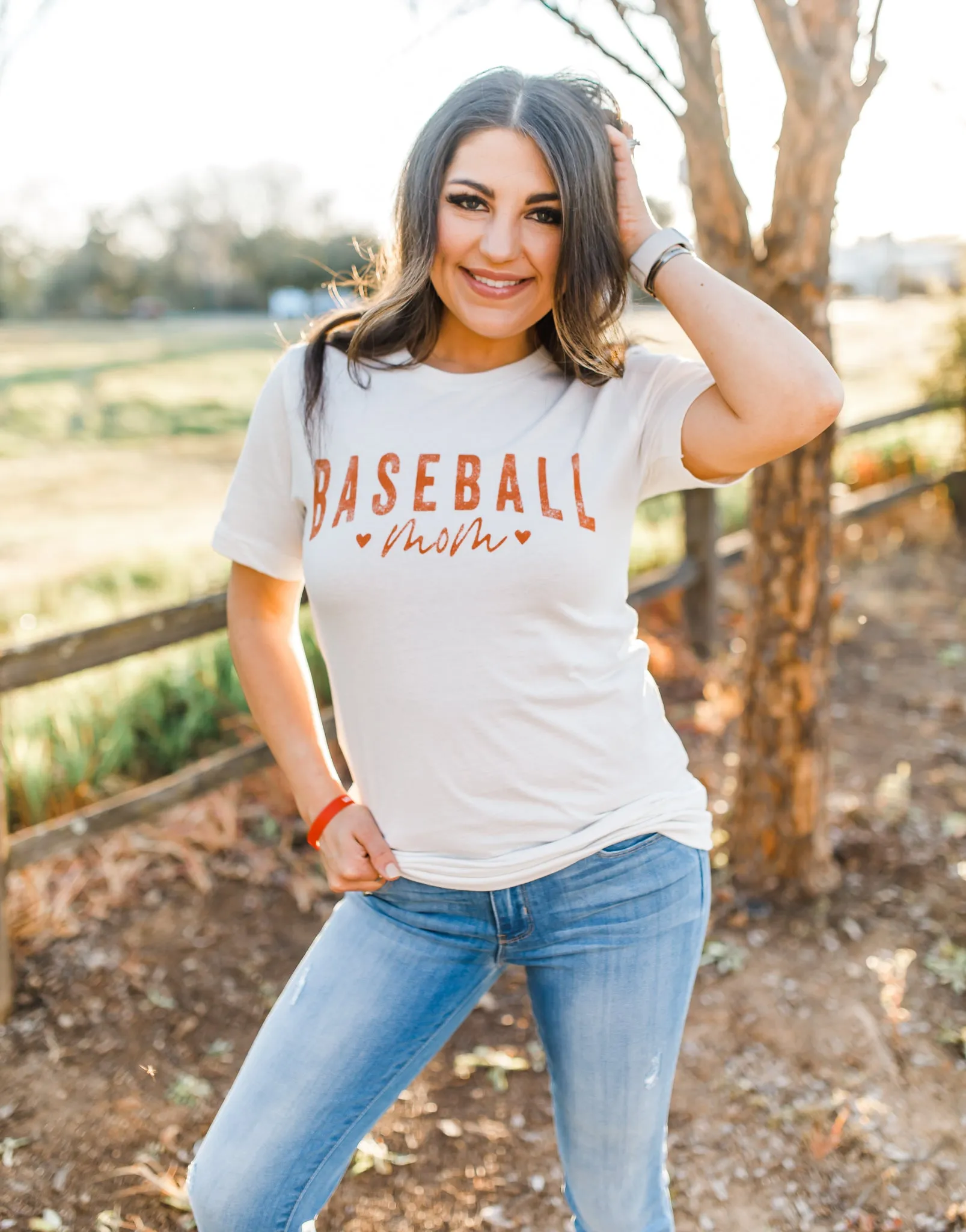 Baseball Mom Tee