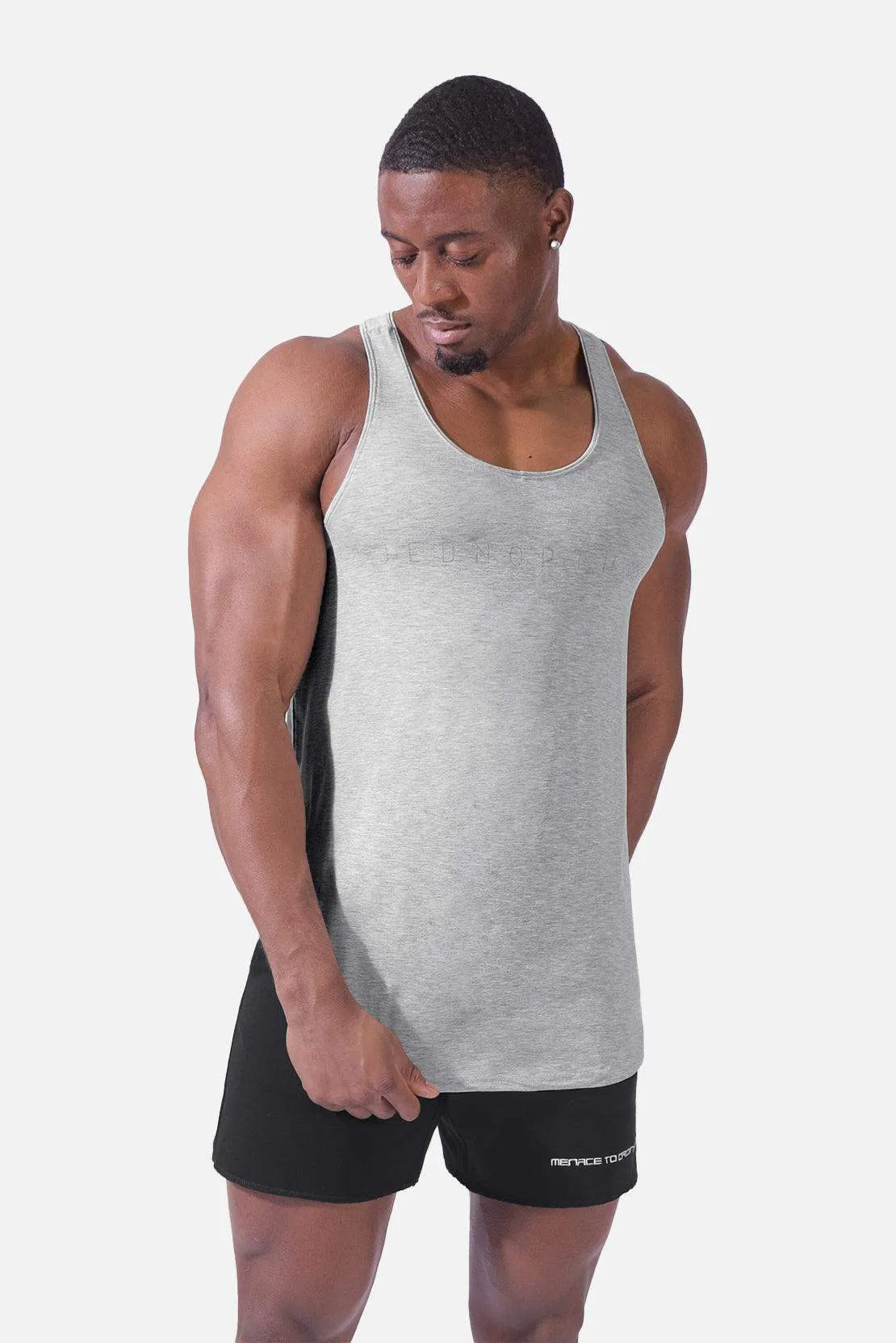 Basic Training Tank Top - Light Gray