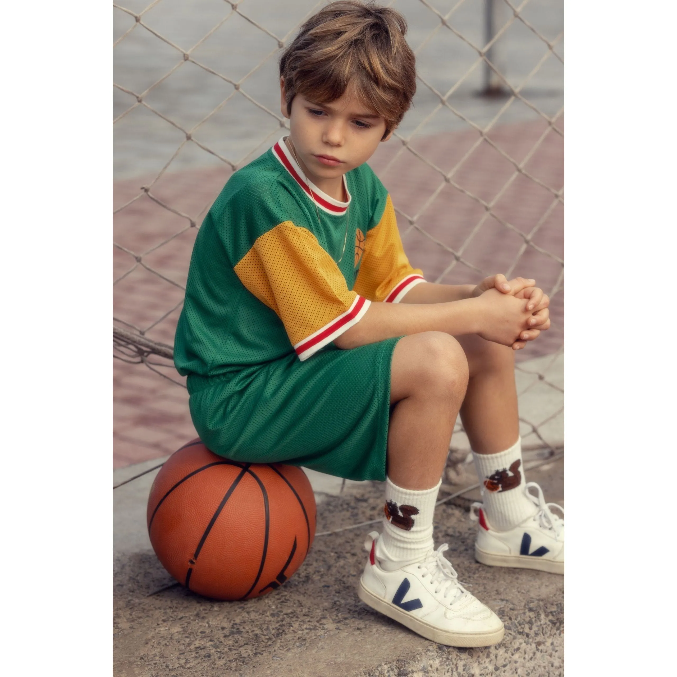 Basket Mesh Sp Shorts - Green