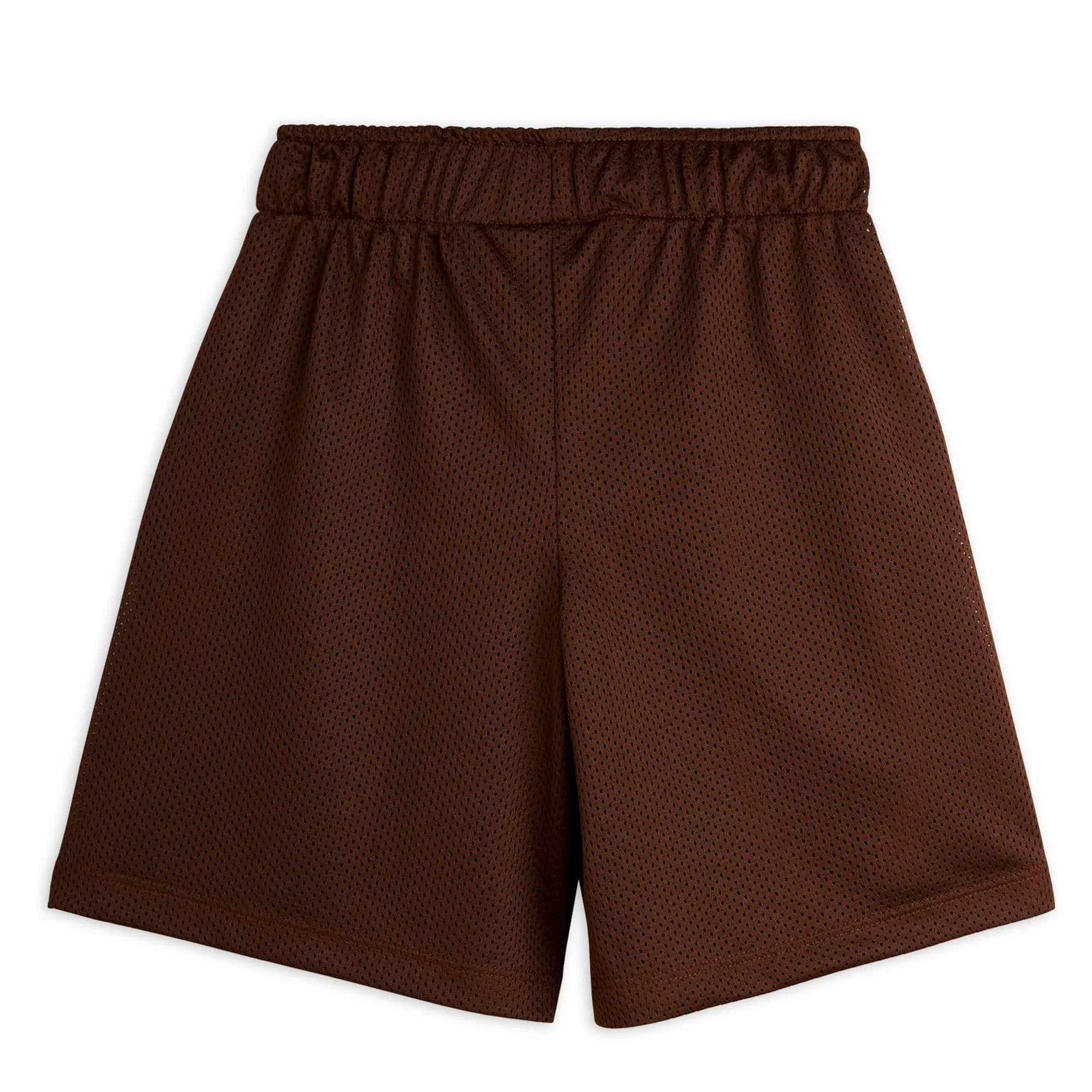 Basketball Mesh Shorts in Brown by Mini Rodini