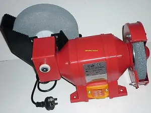 BENCH GRINDER WITH WET & DRY STONES - NEW