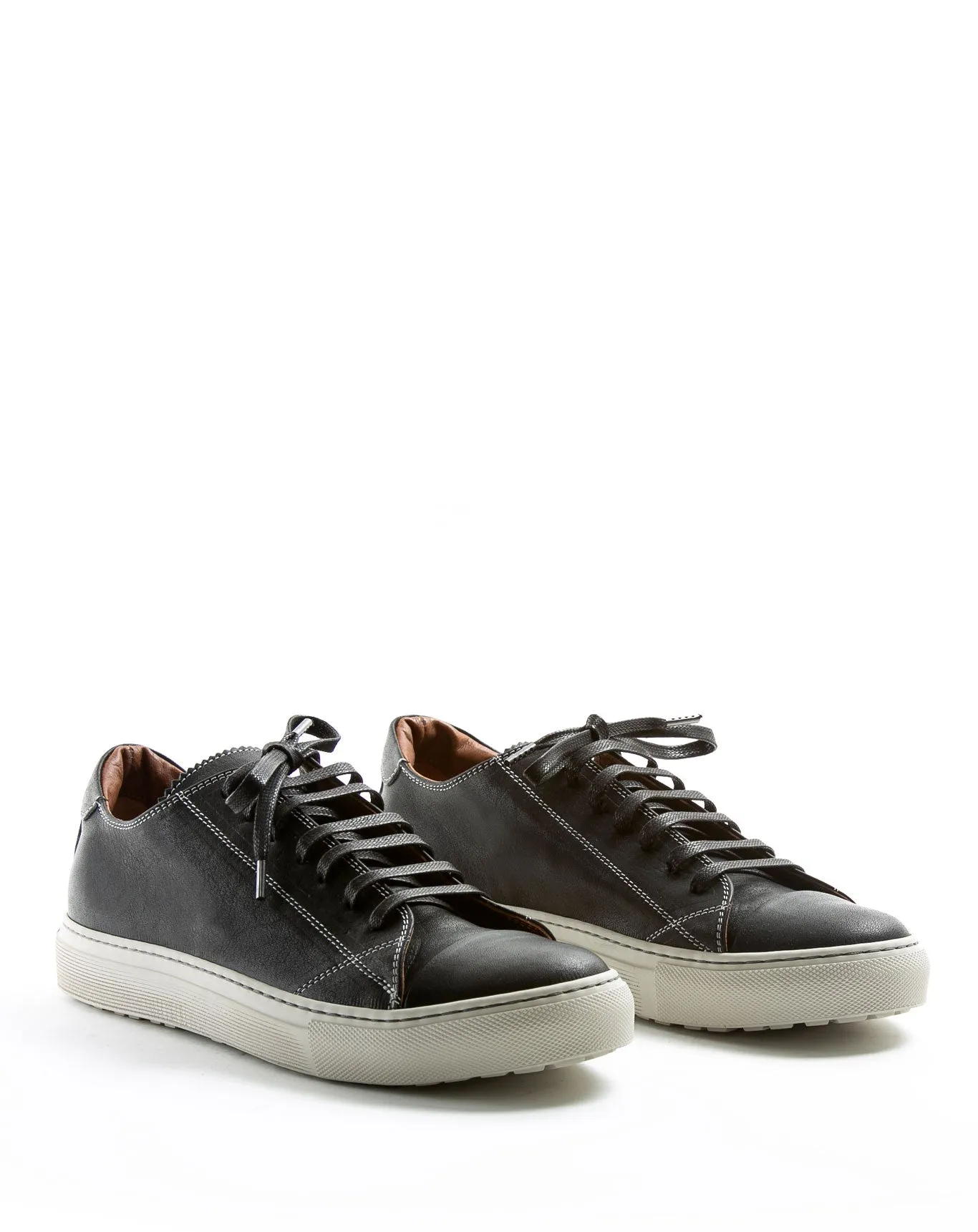 BEXY Black Leather Sneakers