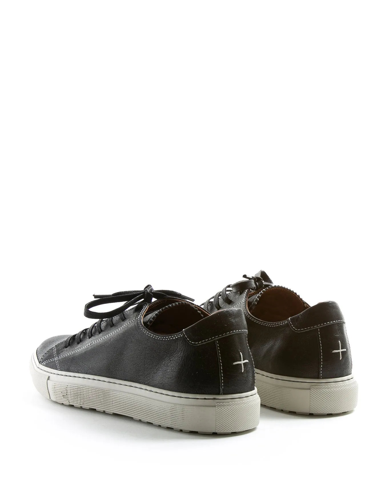 BEXY Black Leather Sneakers