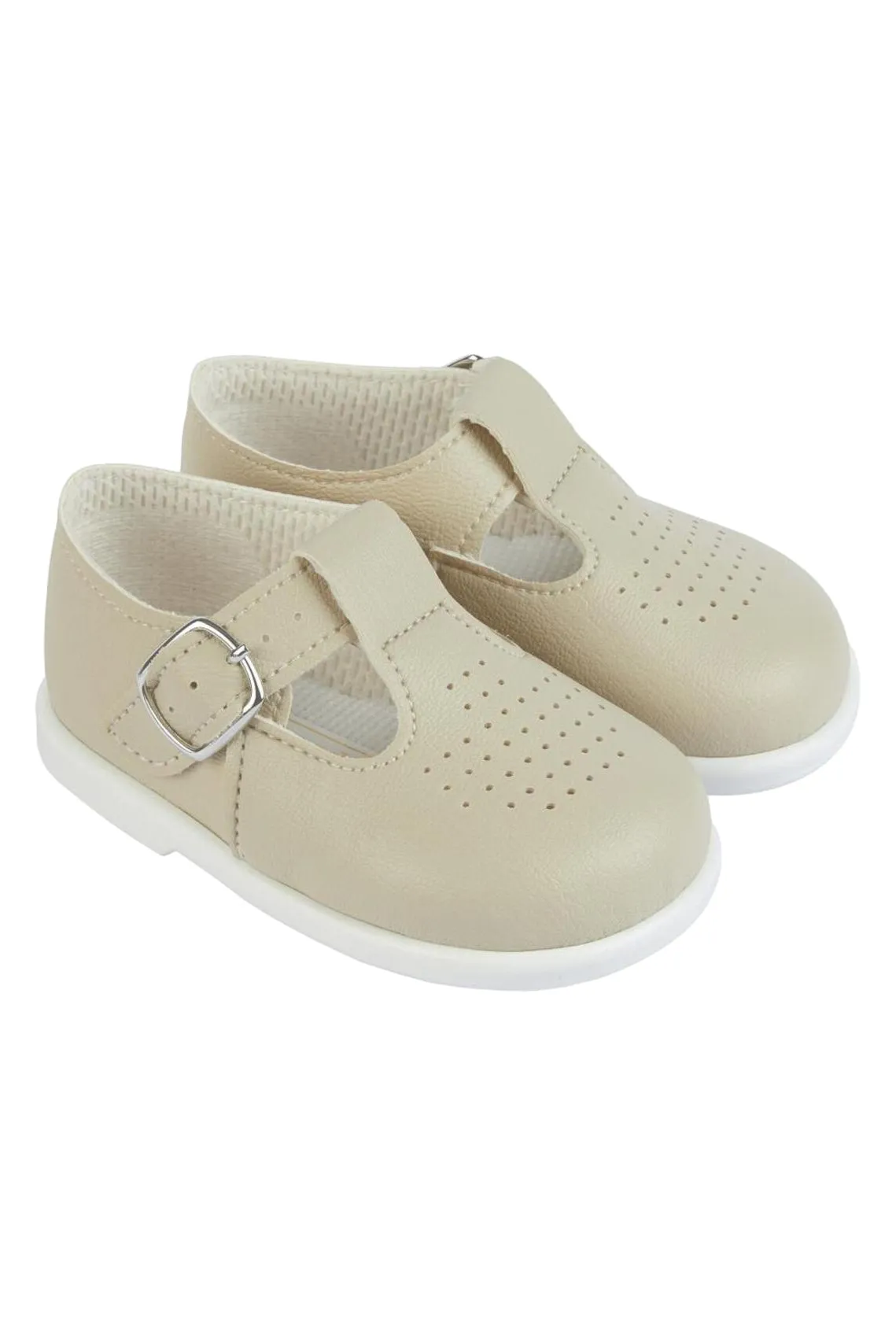 Biscuit T-Bar Hard Sole Shoes