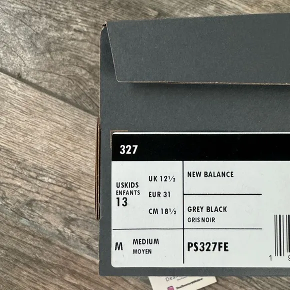 Brand New New Balance Kids’ 327 Sneakers (Full Sizes Available)