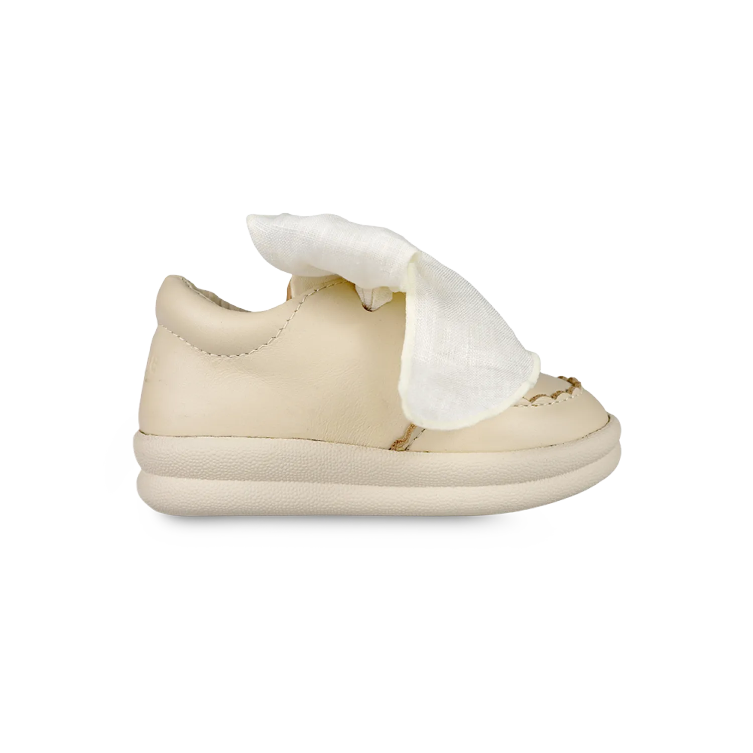 Brookli Sneakers | Cream Leather